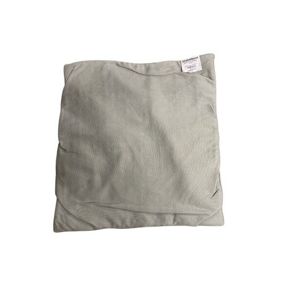 Set Of 12 Crate & Barrel Metallic Gold Textured Placemats 14" X 14" Polyester - Picture 4 of 12